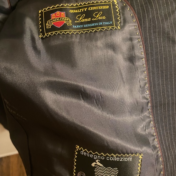 F.R. Tripler Wool Pinstripe Suit - Picture 3 of 5